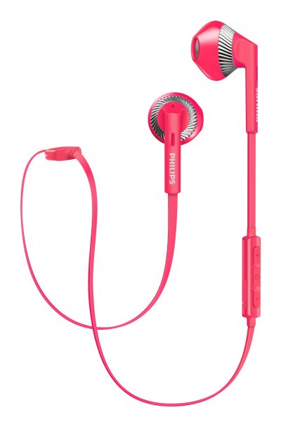 PHILIPS Ecouteurs  MyJam FreshTones Bluetooth Rose 