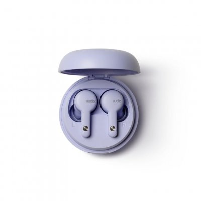 SUDIO &Eacute;couteurs sans fil a2 ipx4 bluetooth 5.2 avec embouts en silicone  violet A2PUR 