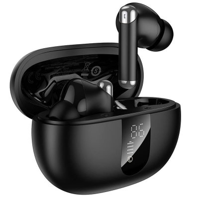 YONIS Ecouteurs Sans Fil Bluetooth ANC+ENC R&eacute;duction De Bruit Noir