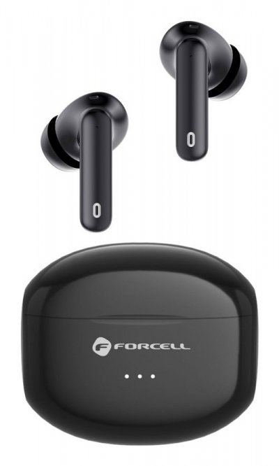FORCELL Ecouteurs sans fil Bluetooth - Batterie haute capacit&eacute;  Noir