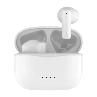 AKASHI Ecouteurs sans fil bluetooth blanc
