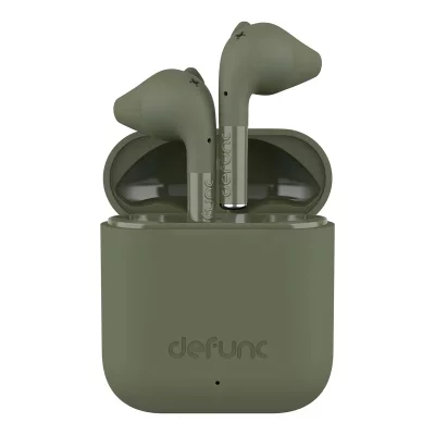 DEFUNC Ecouteurs sans fil Bluetooth R&eacute;ducteur de bruit Certifi&eacute;s IPX4 Vert fonc&eacute;