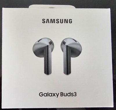 SAMSUNG Ecouteurs sans fil  Galaxy Buds3 Bluetooth avec r&eacute;duction active du bruit Argent 