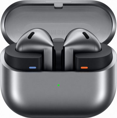 SAMSUNG Ecouteurs sans fil  Galaxy Buds3 Bluetooth avec r&eacute;duction active du bruit Argent 
