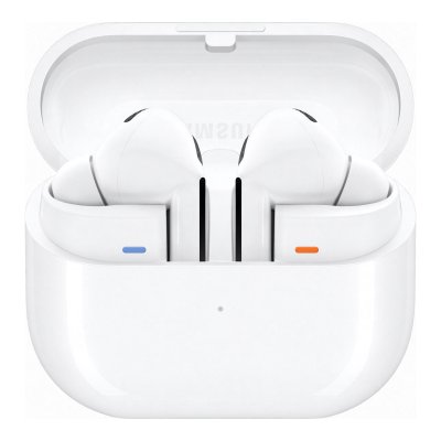 SAMSUNG Ecouteurs sans fil  Galaxy Buds3 Pro Bluetooth avec r&eacute;duction active du bruit Blanc 