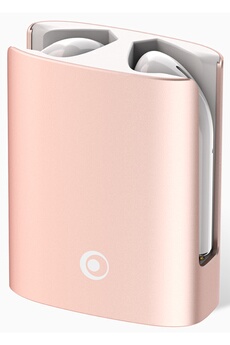 BIGBEN CONNECTED Ecouteurs sans fil True Wireless  Metal Buds Rose 