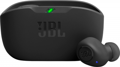 JBL Ecouteurs sans fil True Wireless  Wave Buds Noir