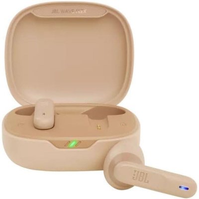 JBL Ecouteurs sans fil True Wireless  Wave Flex Beige 