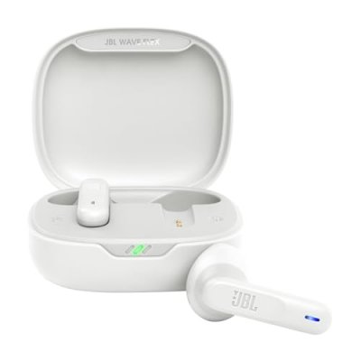JBL Ecouteurs sans fil True Wireless  Wave Flex Blanc