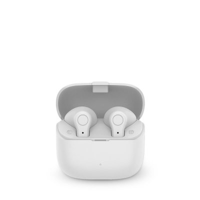 PRIXTON Ecouteurs sans fil TWS155 Blanc - Bluetooth 5.3 - Microphone inclus
