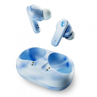 SKULLCANDY Ecouteurs  Ecobuds Bluetooth Blanc glacier 
