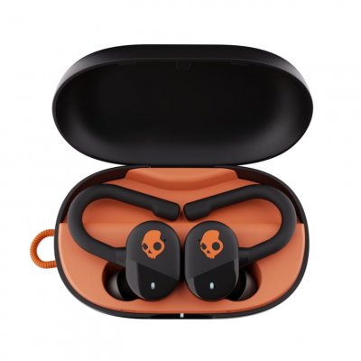 SKULLCANDY Ecouteurs  PUSH PLAY ACTIVE TRUE WIRELESS SPORT NOIR ORANGE