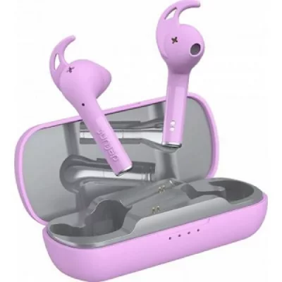 DEFUNC Ecouteurs Sport Sans-fil IPX5 Autonomie 30 heures True Sport violet