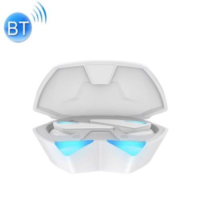 AWEI Ecouteurs T23 Sans Fil Bluetooth 5.3 USB Etanch&eacute;it&eacute; Blanc