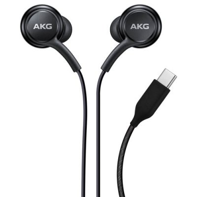 SAMSUNG Ecouteurs USB-C Intra-auriculaires Boutons Multifonctions Original Noir