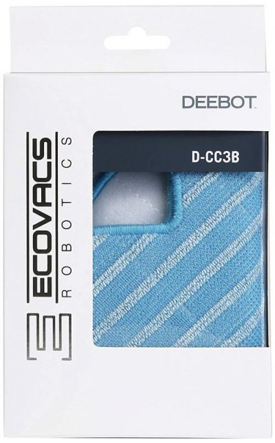 ECOVACS  D-CC3B - Chiffon nettoyant - pour robot aspirateur (pack de 3)