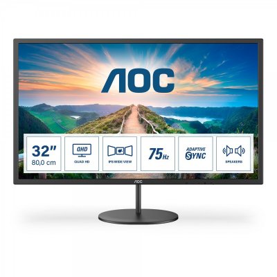AOC &Eacute;cran  q32v4 32"" qhd ips 75 hz 4038986119900