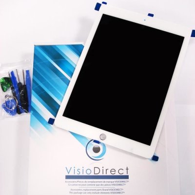 VISIODIRECT Ecran complet pour iPad Air 2 blanc vitre tactile + &eacute;cran LCD -  -