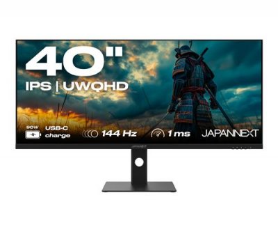 JAPANNEXT &Eacute;cran de jeu  Jn-ips401uwqhd144-c90w 40 pouces IPS Uwqhd 144 Hz 1 ms