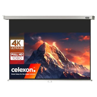 CELEXON Ecran de projection  manuel pro 180 x 102 cm MPP03B1180180