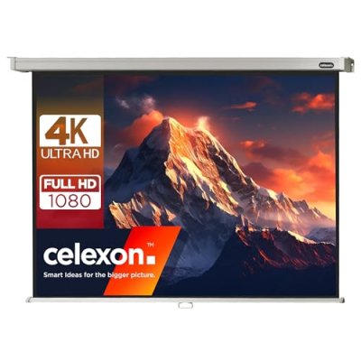 CELEXON Ecran de Projection  Manuel Pro 280 x 210 cm