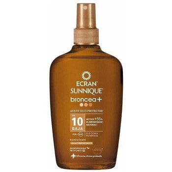 ECRAN  -  Sunnique Broncea+ Aceite Vapo Spf10 Cr&eacute;me solaire 200 ml