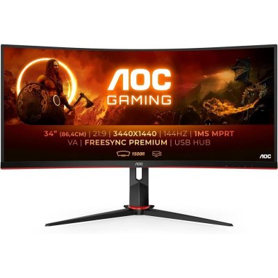 AOC Ecran Gamer  CU24G2X/BK