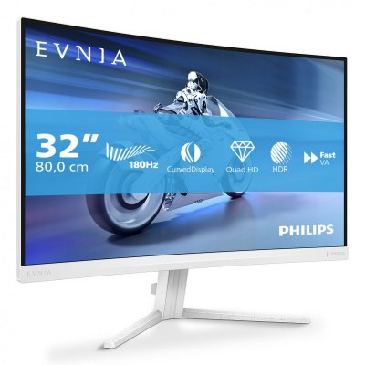 PHILIPS &Eacute;cran Gaming Incurv&eacute; 27""  Evnia 32M2C5501/00 - 180 Hz HDMI/DisplayPort