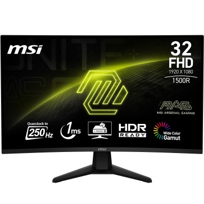 MSI &Eacute;cran Gaming Incurv&eacute; 31,5""  MAG 32C6X - 180 Hz HDMI/DisplayPort/USB-C