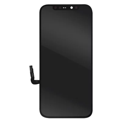 CLAPPIO Ecran Hard OLED de Remplacement pour iPhone 12 et Vitre Tactile Noir