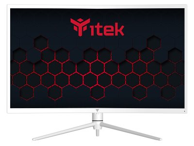 ITEK Ecran incurv&eacute; 27' ggc quad hd (blanc) 240hz ITMC27V241QHD