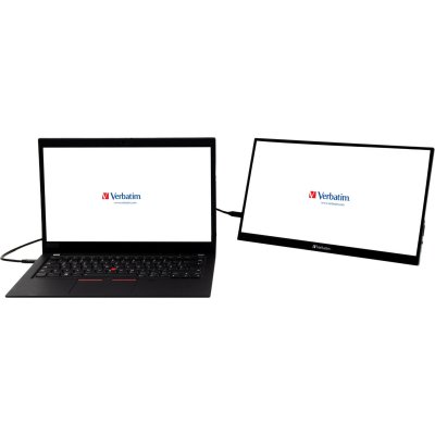 VERBATIM Ecran PC 14 PMT-14 49591 14 FHD IPS Commande Tactile HDMI Noir