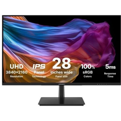 JAPANNEXT Ecran PC - 28 4K UHD - IPS - 60Hz - 1 DP 1.2 - 2 HDMI 2.0 
