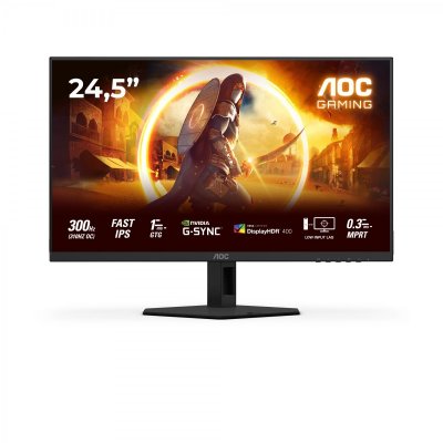 AOC Ecran PC -  - 25G4SRE - 25 Fast IPS - 03ms - FHD 1920x1080 - 300Hz OC 310Hz 