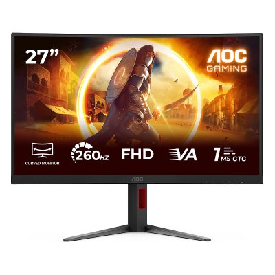 AOC &Eacute;cran PC  G4 C27G4Z2 27"" Full HD 260Hz VA Courbe HDR10 Hauteur r&eacute;glable