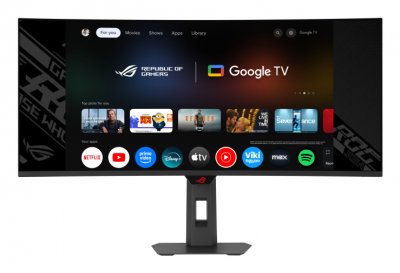 ASUS Ecran PC  ROG 34"" QD-OLED WQHD/240Hz/GoogleTV/Wifi/HP/USB-C