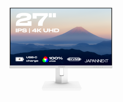 JAPANNEXT Ecran PC Bureautique 27 4K UHD USB-C (+ charge 65W) 