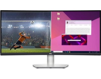 DELL Ecran PC  S3423DWC 34 pouces Incurv&eacute; WQHD Noir et argent 