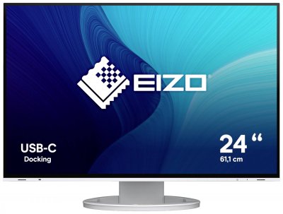 EIZO Ecran PC  FlexScan EV2485-WT - 60Hz 5 ms - 24.1 pouces Blanc 