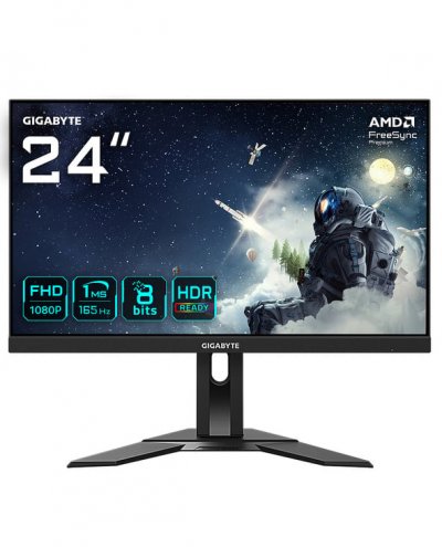 GIGABYTE Ecran PC G24F 2-UK 23.8'' LED FHD 165Hz AMD FreeSync HDMI Noir