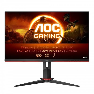 AOC Ecran Pc Gamer 27"  27g2zn3- 0,5ms /280hz /ajustable