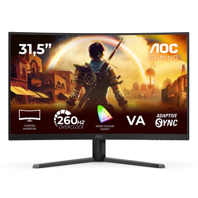AOC Ecran Pc Gamer Incurve 32''  C32g42ze - 240hz/0,3ms