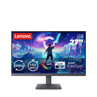 LENOVO Ecran PC Gamer  LOQ 27Q-10 27"" 180 Hz QHD Noir