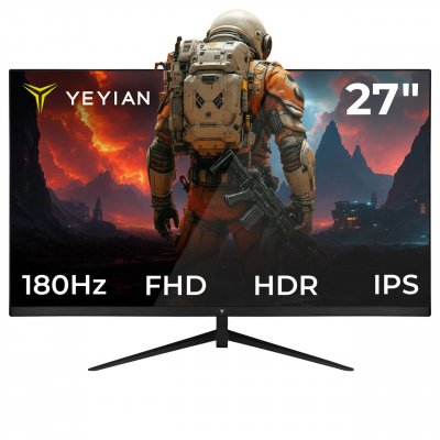 YEYIAN Ecran PC Gamer  Elysium27 Full HD 180 Hz 5 ms 27