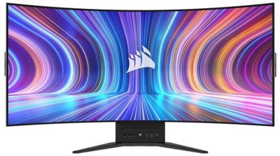 CORSAIR Ecran PC Gaming  45WQHD240 Flex Xeneon Incurv&eacute; 45 pouces OLED Noir 