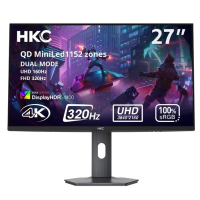 HKC Ecran PC Gaming  G27M7Pro 27"" 160 Hz 4K Gris anthracite