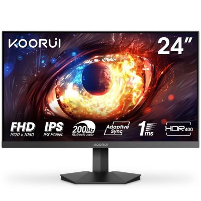 KOORUI Ecran PC Gaming  G2411P 23,8"" 200 Hz Full HD