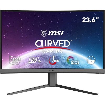 MSI Ecran PC Gaming  G24C4 E2 24"" incurv&eacute; Full HD Noir