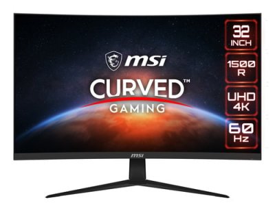 MSI Ecran PC Gaming  G321CU 31,5 pouces Incurv&eacute; UHD Noir 