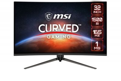 Ecran PC Gaming MSI Optix AG321CR 31,5 pouces Ecran incurv&eacute; LED Noir 